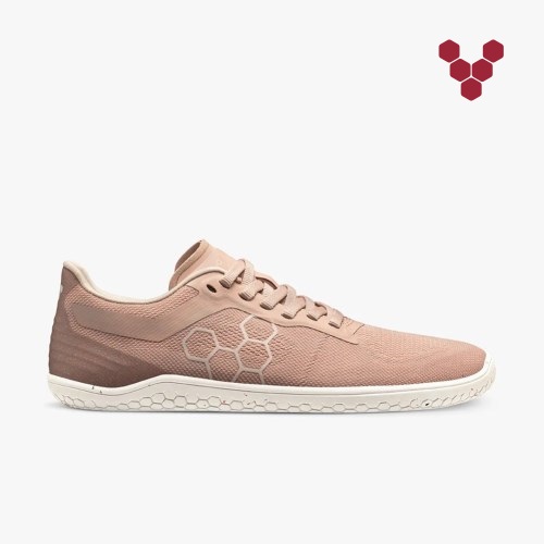 Vivobarefoot Geo Racer II Womens Trainers Rose UK RNSD